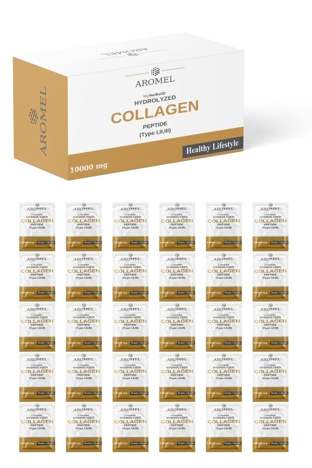 Hydrolyzed Collagen Peptide (Type I,II,III) g x 30 Sachets - TryAladdin