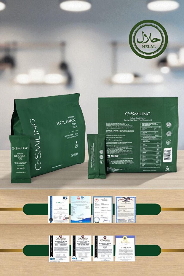 Hydrolyzed Collagen Peptides - 30x10g Sachets for Fast Absorption - TryAladdin