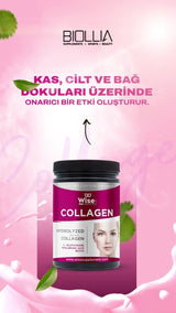 Hydrolyzed Collagen Powder - Type I & III, L - Glutathione, Biotin (273g) - TryAladdin