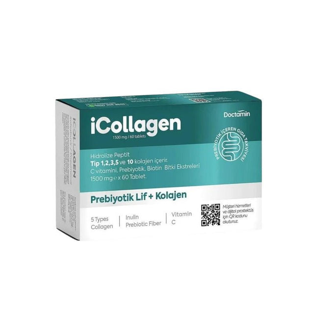 Hydrolyzed Collagen, Prebiotic Fiber & Plant Extracts Tablets - TryAladdin