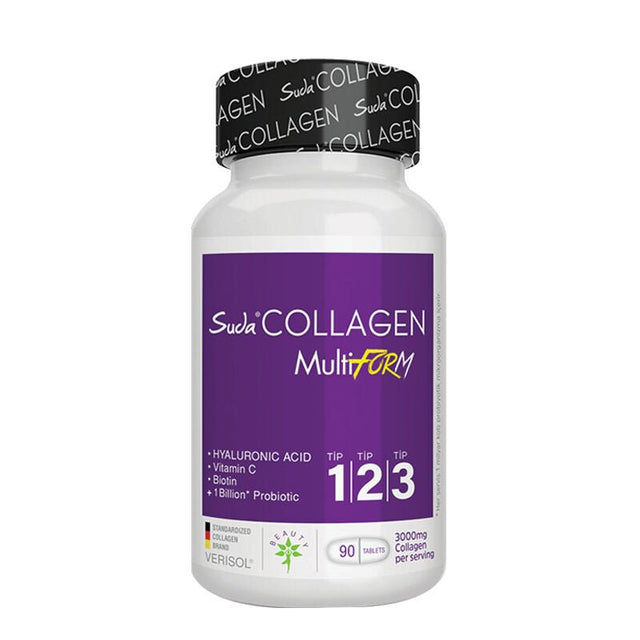 Hydrolyzed Collagen & Probiotic Complex - Skin, Hair & Gut Support Tablets - TryAladdin