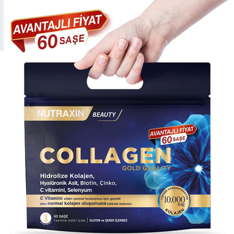 Hydrolyzed Collagen - Skin, Hair & Nail Support Powder Sachets - TryAladdin