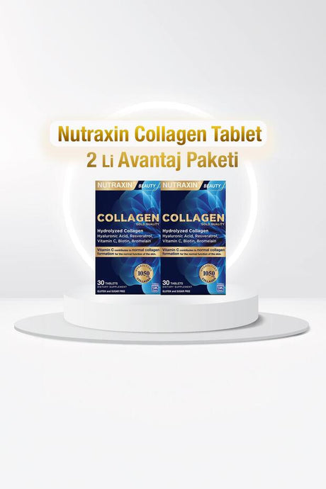 Hydrolyzed Collagen Tablets - 30 Tablets x 2 Pack - TryAladdin