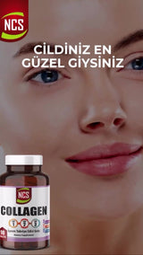 Hydrolyzed Collagen Type 1 - 2 - 3 with Vitamin C & Glutathione - 90 Tablets - TryAladdin