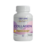 Hydrolyzed Collagen Types 1, 2, 3 with Hyaluronic Acid & Vitamin C Tablets - TryAladdin
