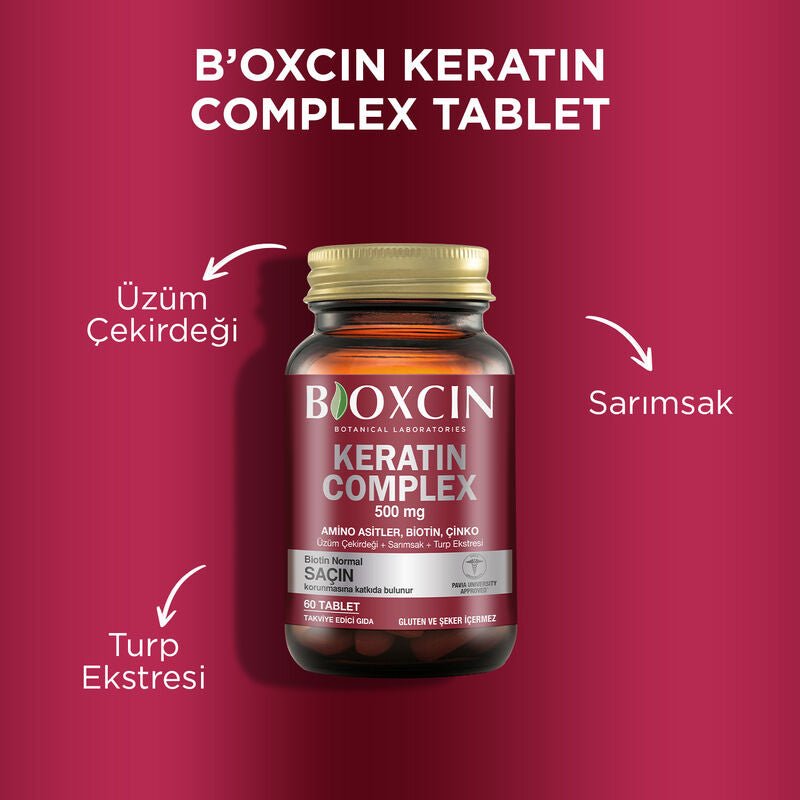 Hydrolyzed Keratin Complex - Hair, Skin & Nail Support Tablets - TryAladdin