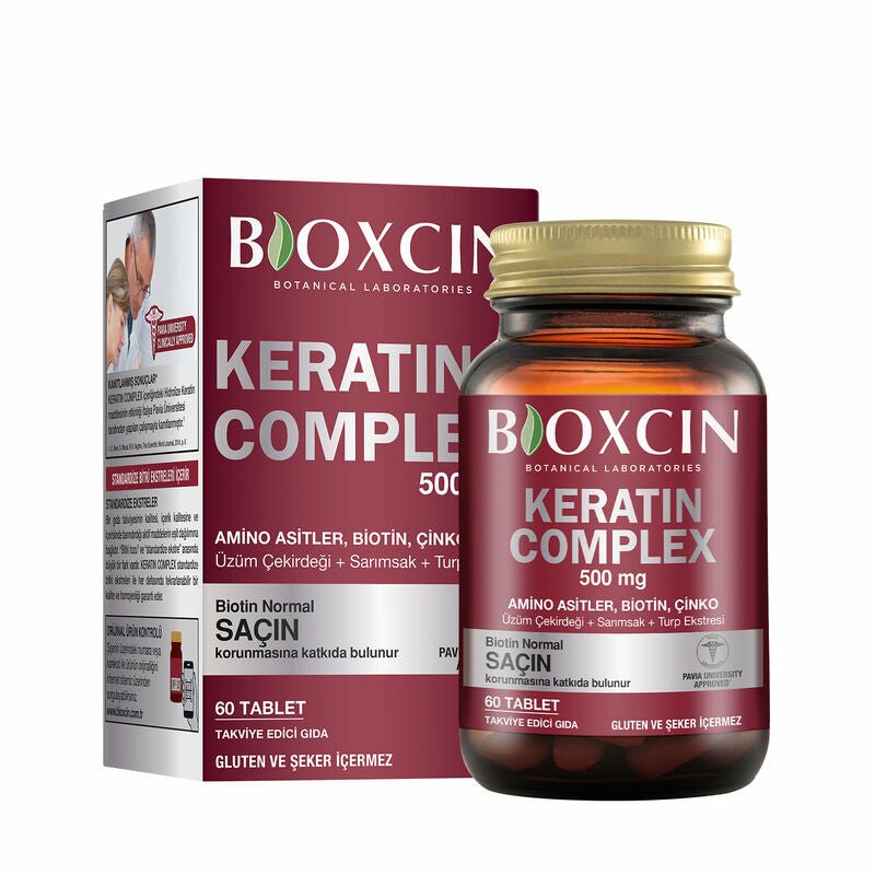 Hydrolyzed Keratin Complex - Hair, Skin & Nail Support Tablets - TryAladdin
