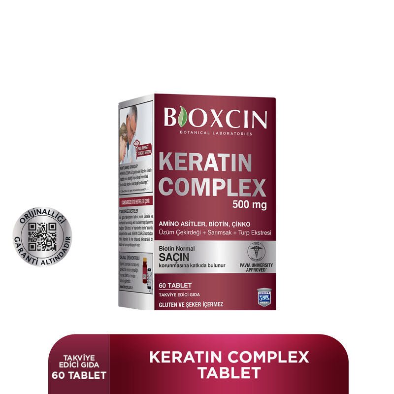 Hydrolyzed Keratin Complex - Hair, Skin & Nail Support Tablets - TryAladdin