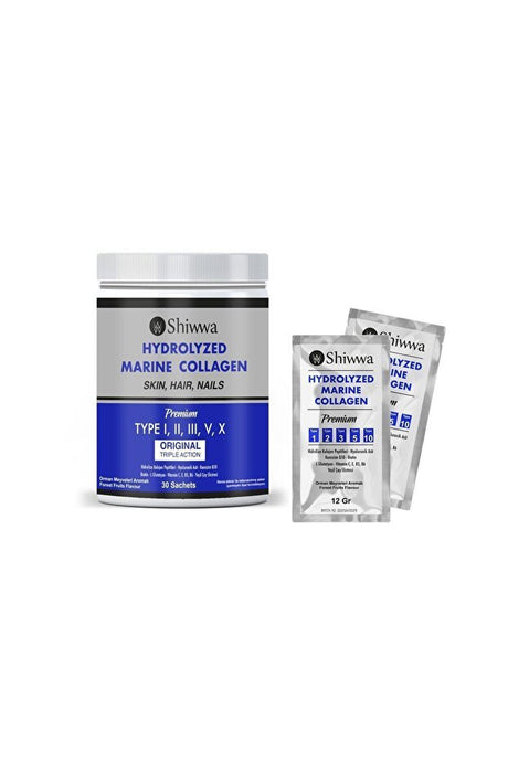 Hydrolyzed Marine Collagen - 30 Forest Fruits Sachets (Type 1,2,3,5,10) - TryAladdin