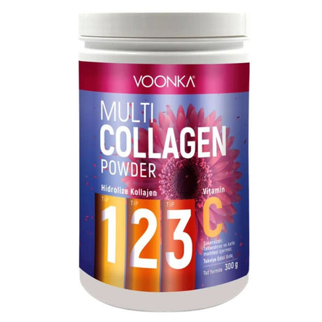 Hydrolyzed Multi - Collagen Powder - Type 1 2 3 & Vitamin C - TryAladdin