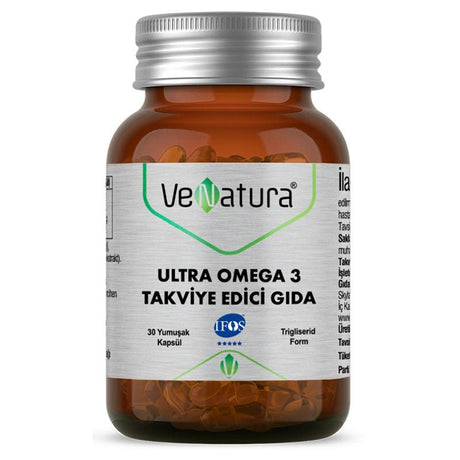 IFOS Certified Omega - 3 Fish Oil - High Potency Support Capsules - TryAladdin