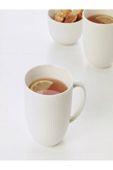Ikea Ofantligt Professional White Feldspar Porcelain Mug - 9cm - TryAladdin