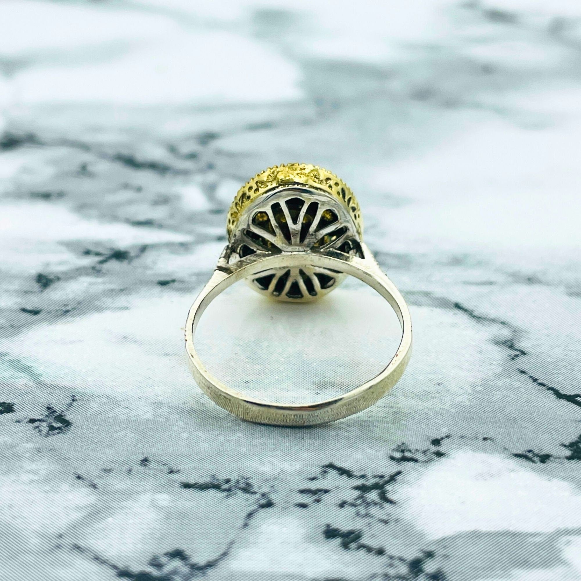 Turkish Handmade Sterling Silver Ruby & Emerald Ottoman Style Women's Ring