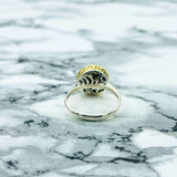 Exquisite Turkish Handmade Ottoman Silver Ring | Ruby & Emerald Gemstones | Unique Women's Statement Jewelry