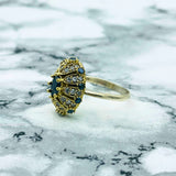 Exquisite Handmade Turkish Sterling Silver Black Onyx Ring | Ottoman Style Women's Statement Jewelry