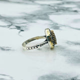 Handmade Turkish Amethyst 925 Sterling Silver Ring | Ottoman Floral Design