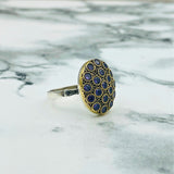 Handcrafted Turkish Sterling Silver Amethyst Ring | Ottoman Inspired Women's Jewelry Gift