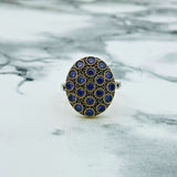 Handcrafted Turkish Sterling Silver Amethyst Ring | Ottoman Inspired Women's Jewelry Gift