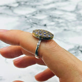 Handcrafted Turkish Sterling Silver Amethyst Ring | Ottoman Inspired Women's Jewelry Gift