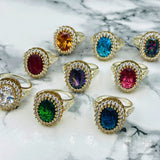 Handmade Turkish Vintage 925 Sterling Silver Aquamarine Ring for Women