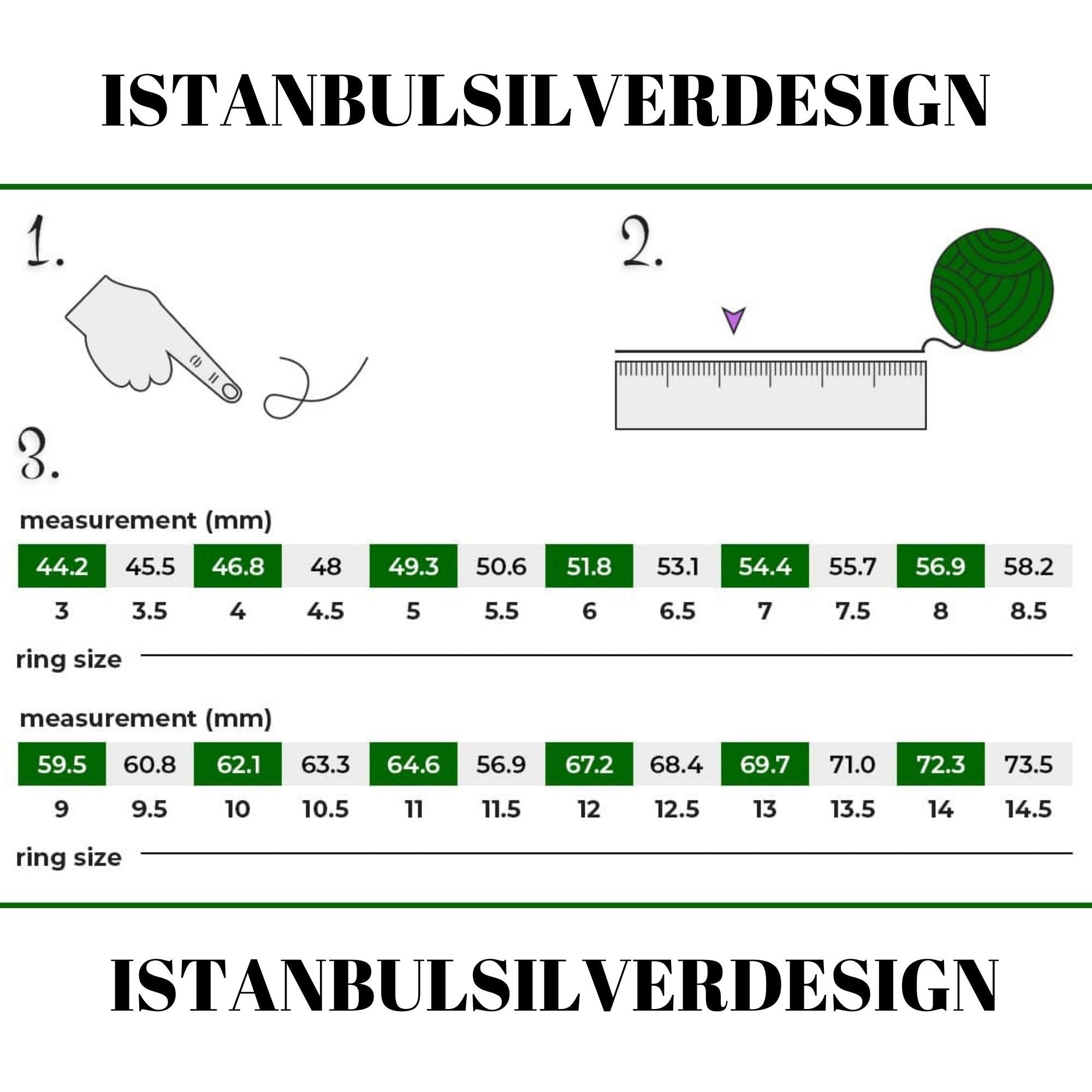 خاتم فضة بحجر العقيق الأخضر للرجال