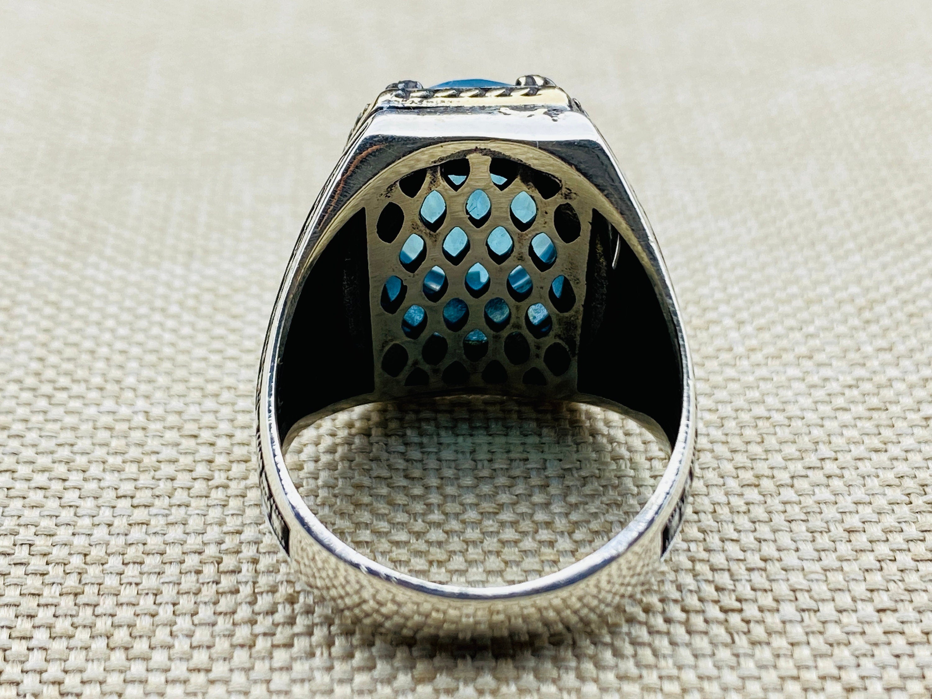 Onyx Stone Men's Ring