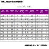 Men's Paraiba Stone Red 925 Sterling Silver Ring