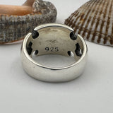 خاتم هارلي ديفيدسون بايكر 925 فضة استرلينية - مجوهرات بيان دراجة نارية مصنوعة يدوياً