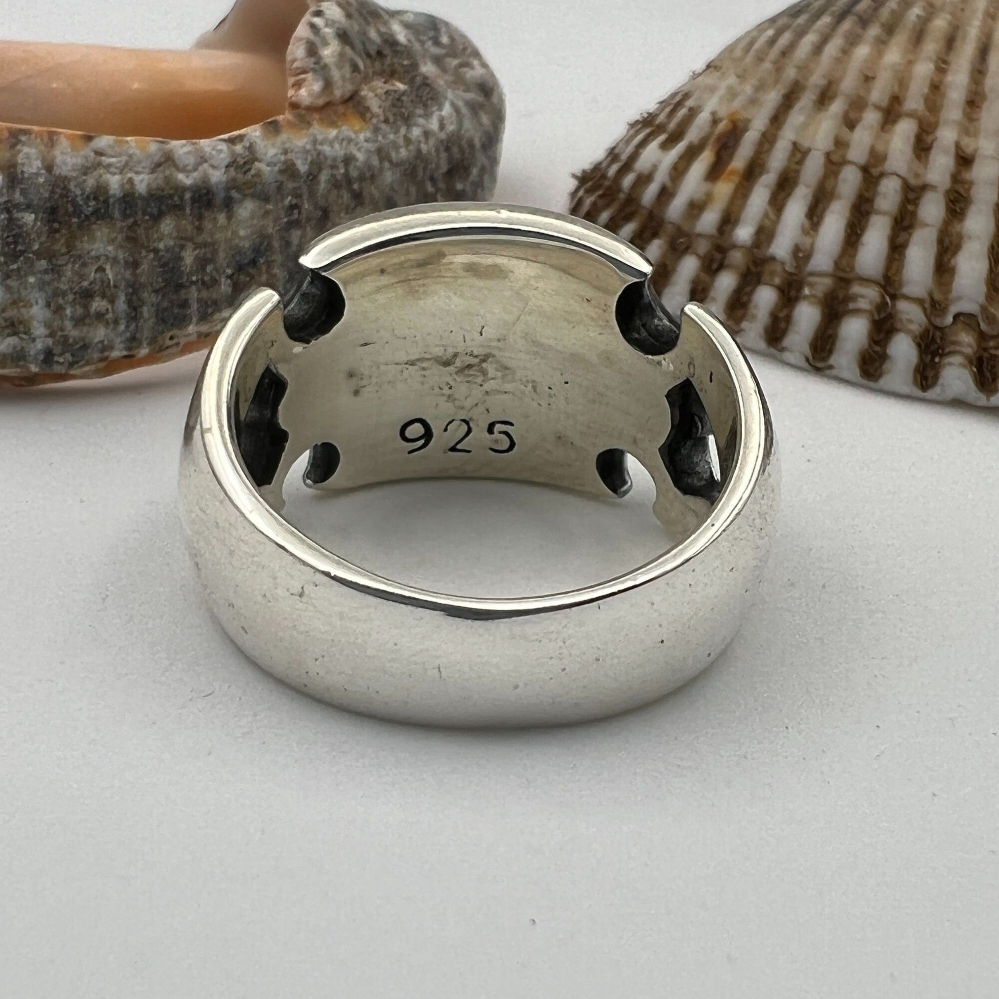 خاتم هارلي ديفيدسون بايكر 925 فضة استرلينية - مجوهرات بيان دراجة نارية مصنوعة يدوياً