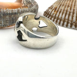 خاتم هارلي ديفيدسون بايكر 925 فضة استرلينية - مجوهرات بيان دراجة نارية مصنوعة يدوياً