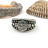 خاتم هارلي ديفيدسون من الفضة الإسترلينية 925