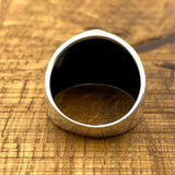 خاتم نسر مميز مصنوع يدويًا من الفضة الإسترلينية 925 للرجال | هدية مجوهرات حيوانية فريدة