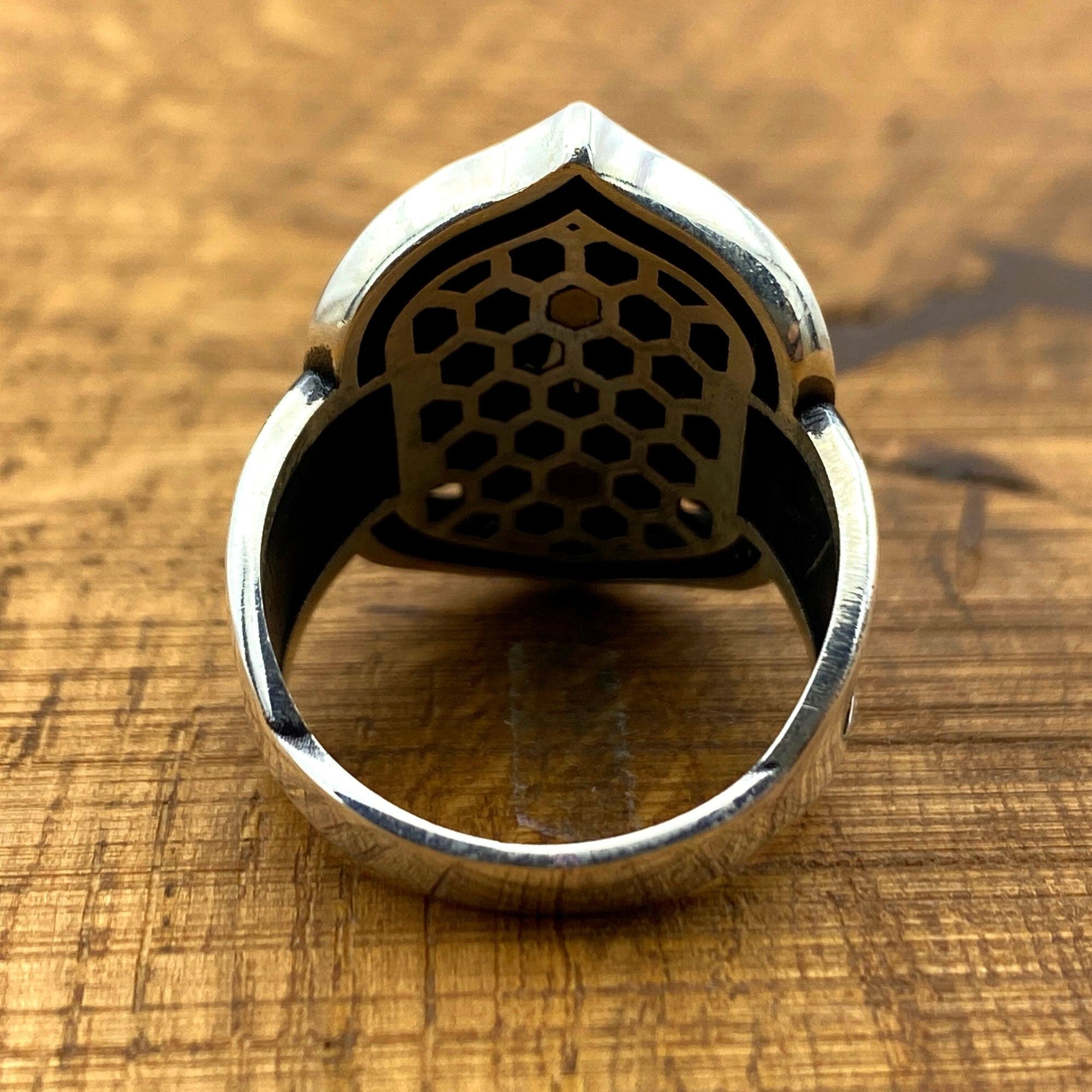 Zilveren Leeuw Herenring