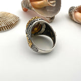 Handcrafted Men's Zultanite Color-Changing 925 Sterling Silver Ring | Unique Turkish Jewelry Gift for Him