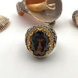 Herren Mystic Topas Ring