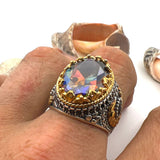 Herren Mystic Topas Ring