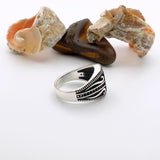 Red Garnet Stone Men's Ring