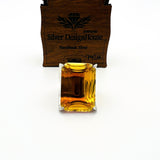 Artisan Handmade Turkish Sterling Silver Citrine Ring – November Birthstone Gift for Women