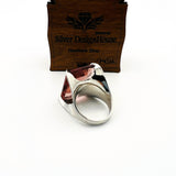 Handmade Sterling Silver Morganite Ring for Women - Elegant Turkish Pink Gemstone Jewelry