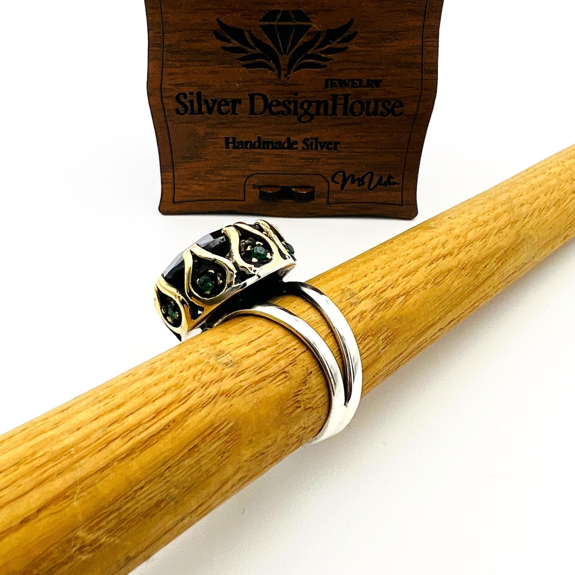 Amethiststeen Damesring