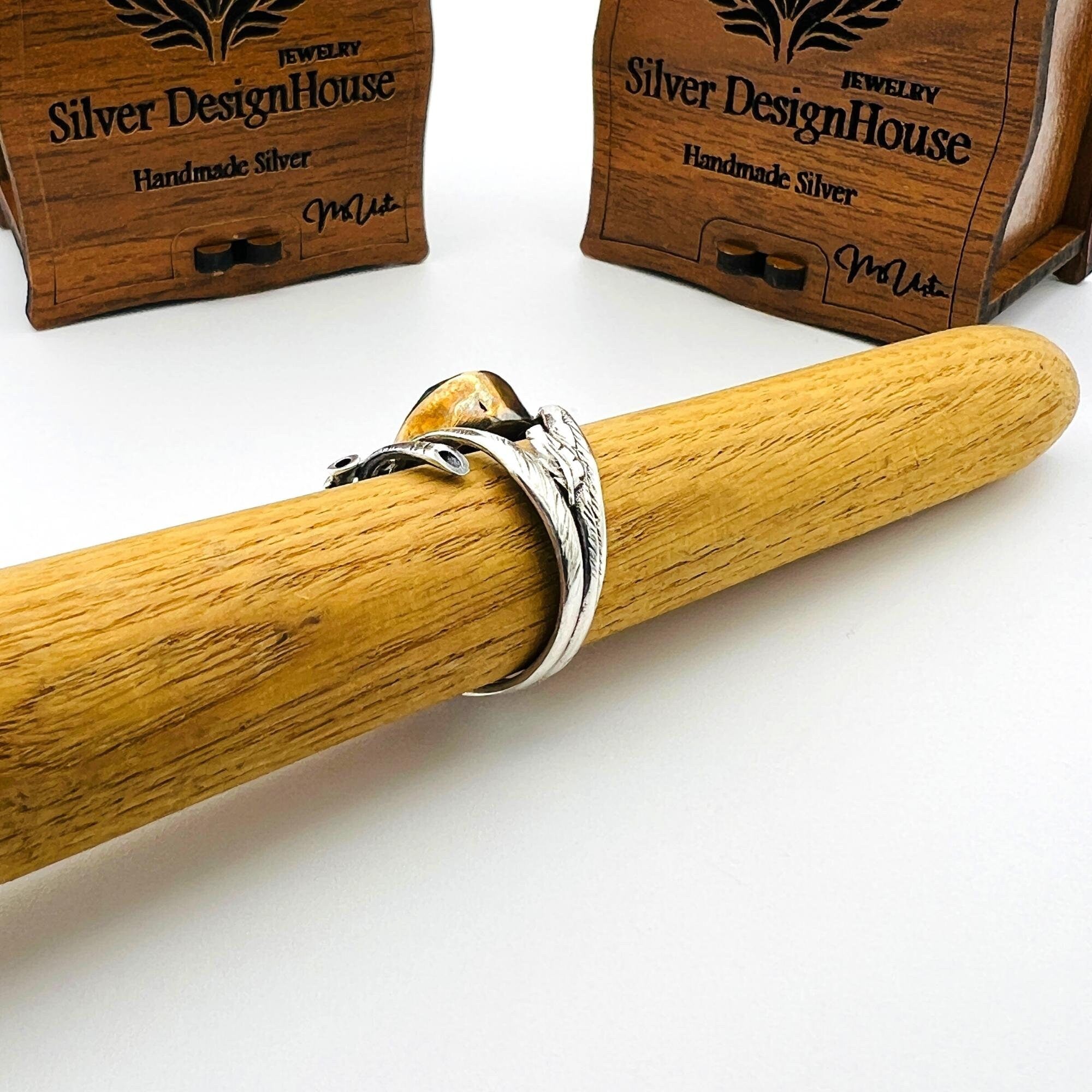 Timeless Green Tourmaline Ring | Turkish Handcrafted 925K Sterling Silver Adjustable Women's Vintage Jewelry