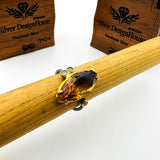 خاتم رجالي تركي عثماني مصنوع يدويًا من العقيق