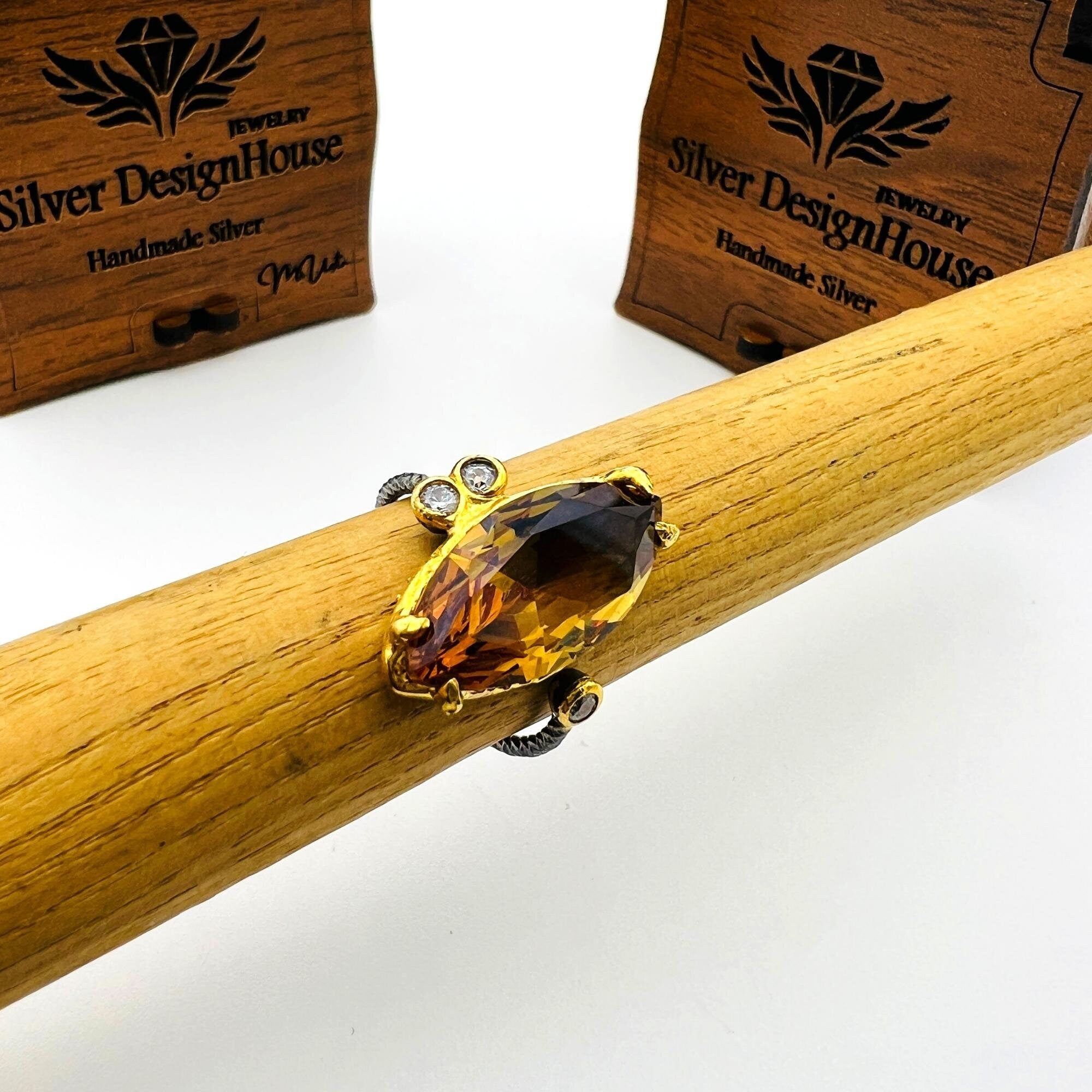 خاتم رجالي تركي عثماني مصنوع يدويًا من العقيق