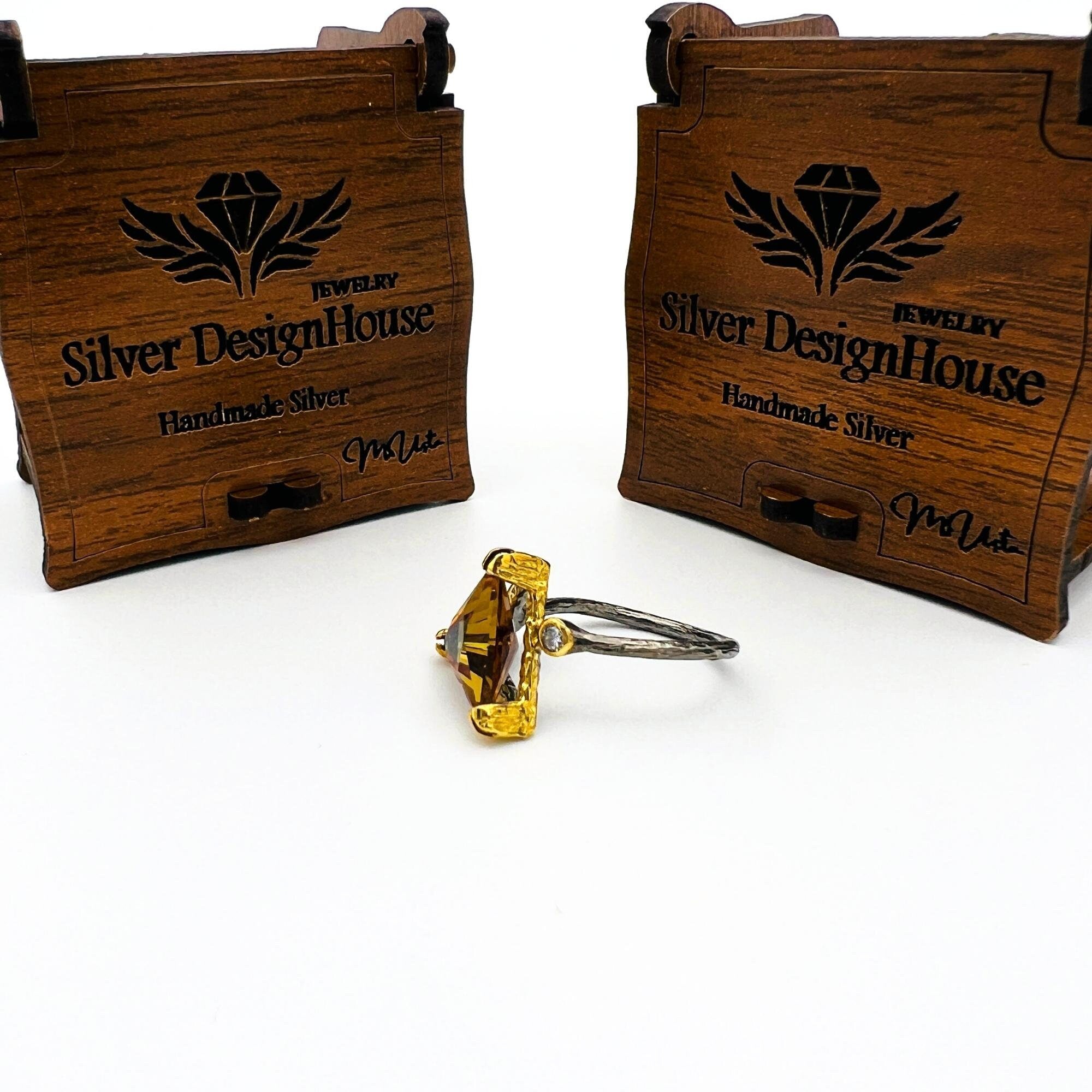 Bague artisanale turque en zultanite | Bijoux de naissance pour femmes en argent sterling 925 changeant de couleur