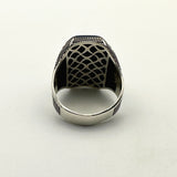 Men's Double Head Turkish Sultan's Signature Seljuk State Handmade Ring