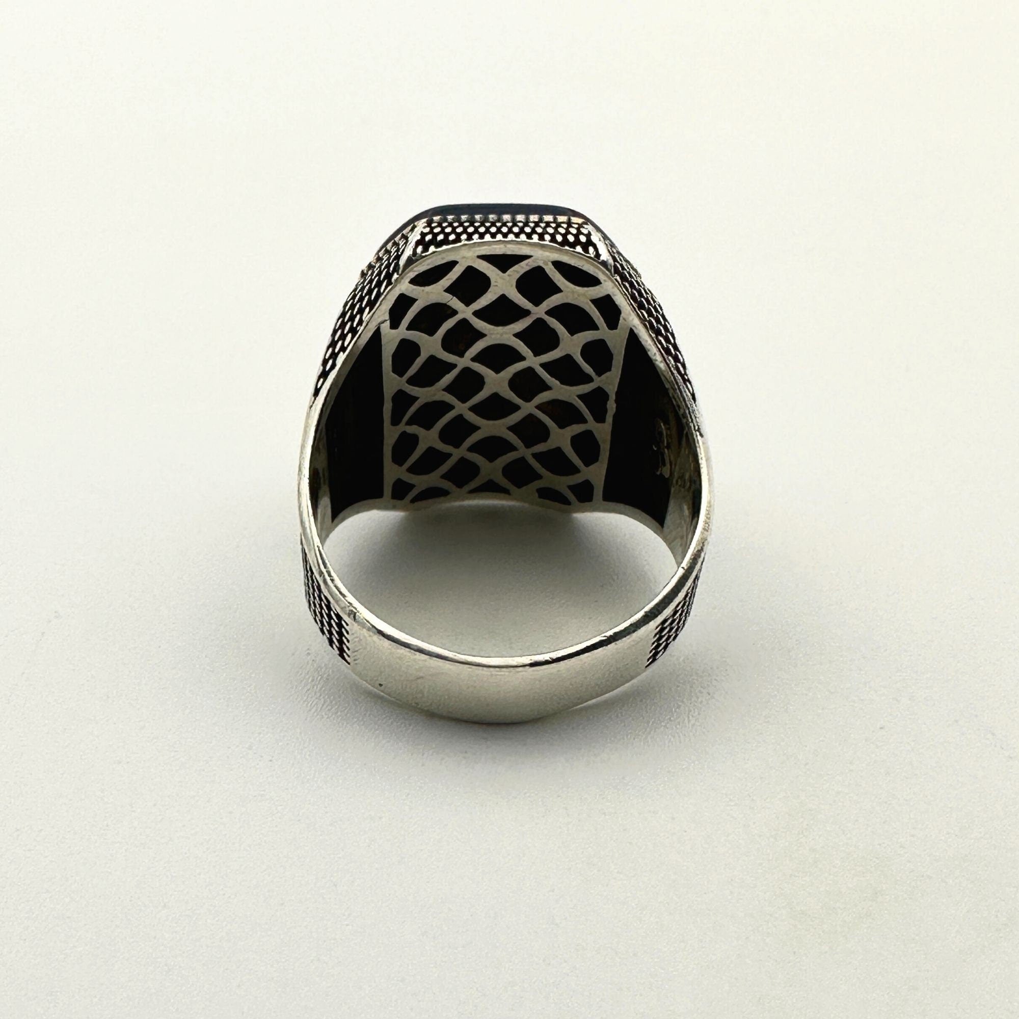 Men's Double Head Turkish Sultan's Signature Seljuk State Handmade Ring