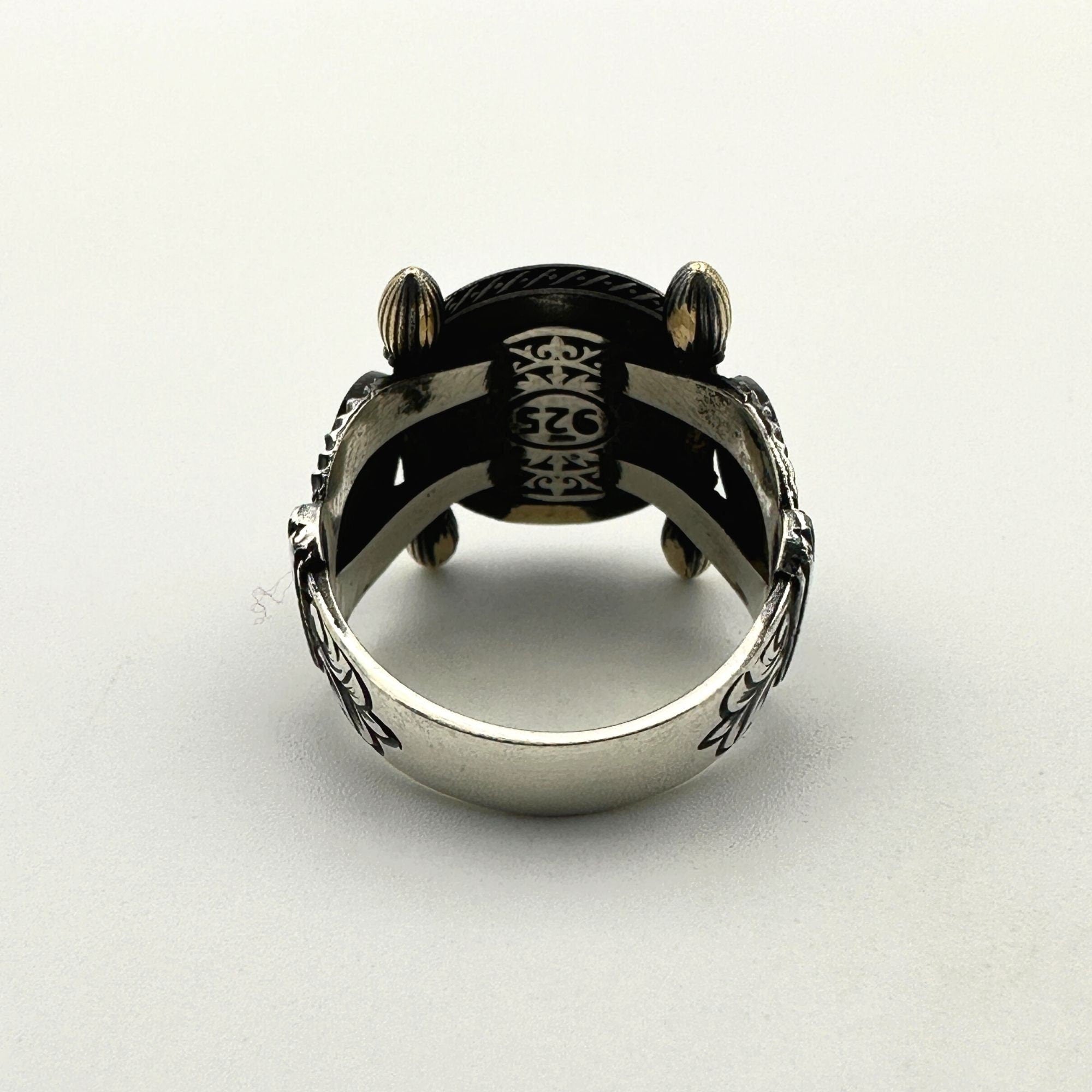 Men's 925 Sterling Silver Seal of Solomon Ring