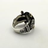 Men's 925 Sterling Silver Seal of Solomon Ring