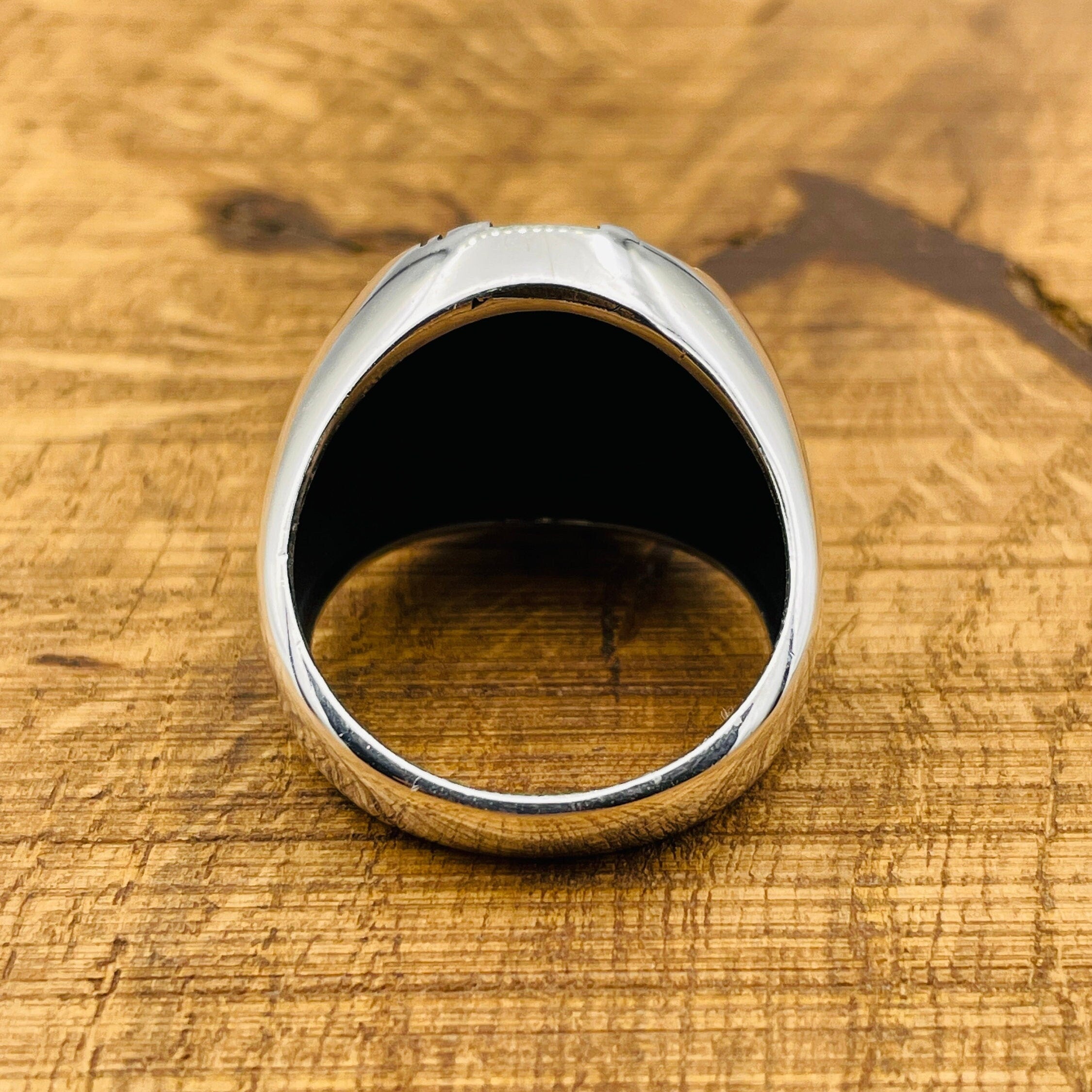 Bague engrenage steampunk industrielle mécanique pour homme en argent sterling fait main turc