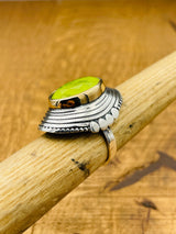 خاتم حجر تورمالين بارايبا من الفضة الإسترلينية 925 مصنوع يدوياً تركي - هدية مجوهرات أنيقة وبارزة